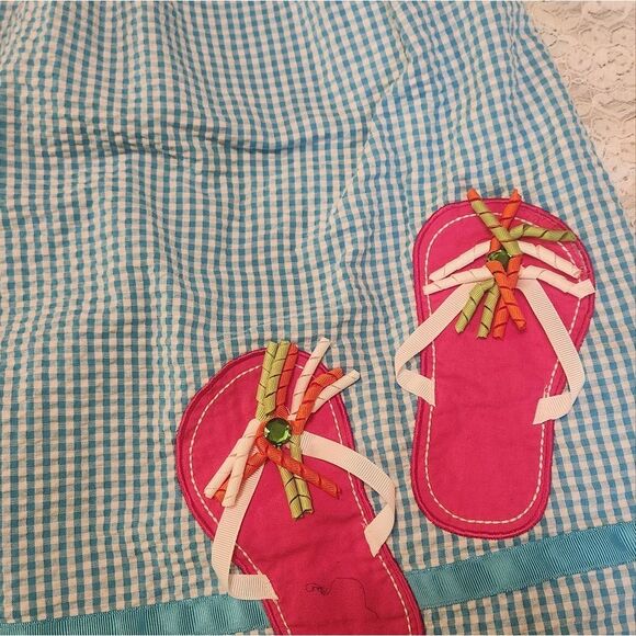Colorful Kids' 6 Years Clothing Set 5 Pieces 2 Dresses Swimsuite T-shirt Jacket - Picture 3 of 15